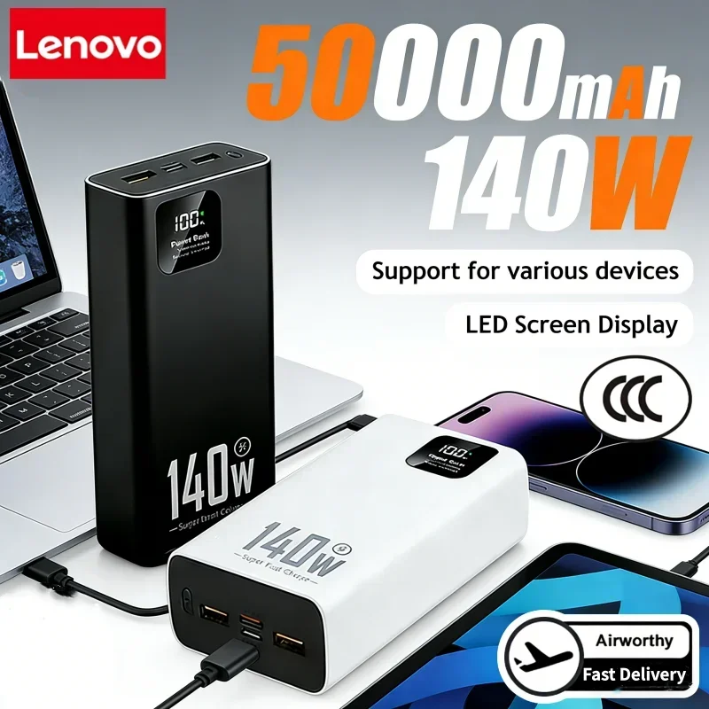Solar Charger Panel Foldable - レノボ 140W 500000mAh 超大容量パワーバンク超高速充電 CCC ポータブルバッテリー充電器