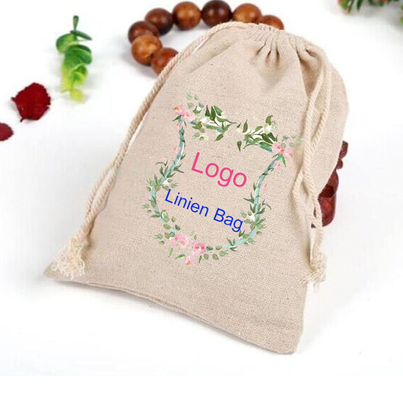 Linen Bag Bulk - パーソナライズされたロゴ付きリネンバッグ,ジュエリーパッケージ,ポーチ,8x10cm, 9x12cm, 10x15cm,500オフ