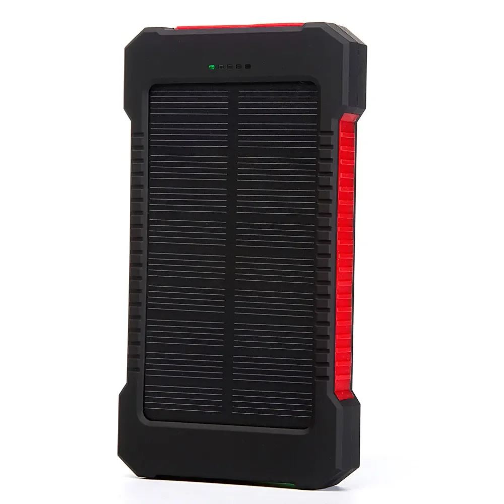 20000mAh ポータブルソーラーパワーバンク防水外部バッ - Solar Charger Panel Foldable のレビューと価格