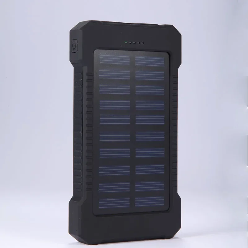 20000mAh ポータブルソーラーパワーバンク防水外部バッ - Solar Charger Panel Foldable のレビューと価格