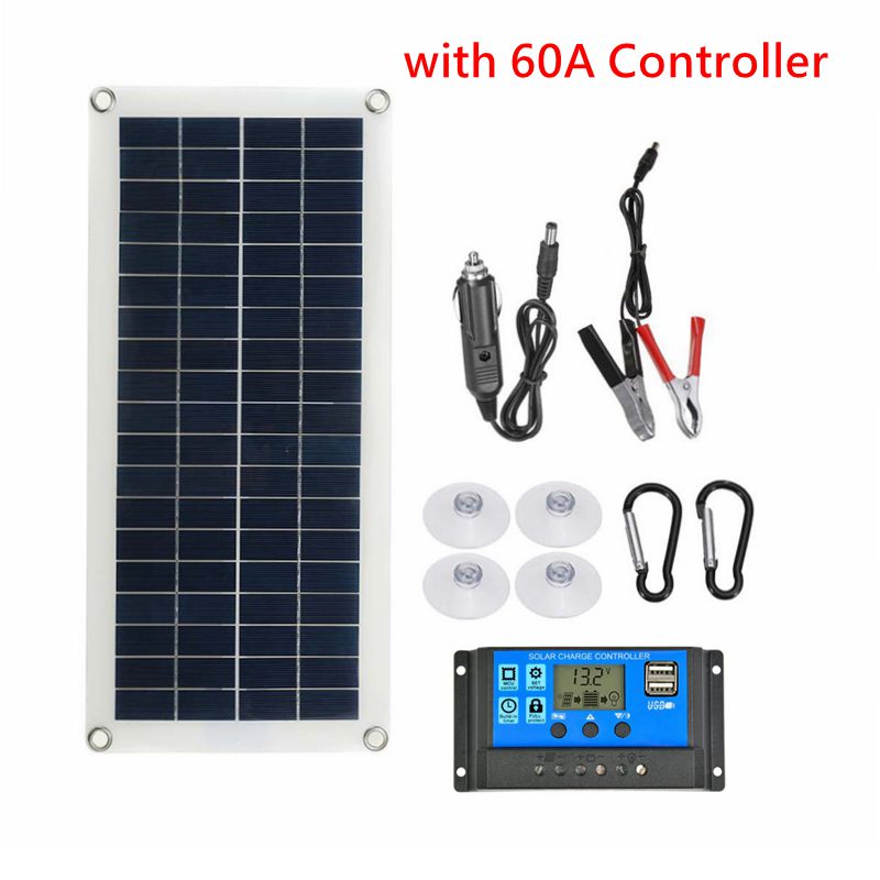 ソーラーパネル ソーラーチャージャー 100W USB出力  - Solar Charger Panel Foldable のレビューと価格