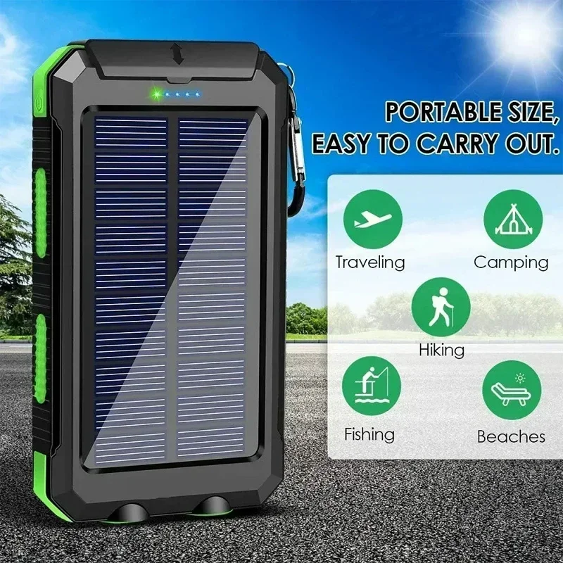 Lenovo 50000mAh Solar Power Ba - Solar Charger Panel Foldable のレビューと価格