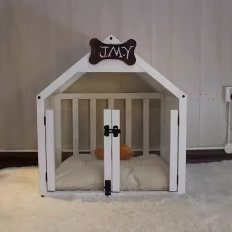 モダンで豪華な室内犬小屋、カスタマイズ可能な木製デザイン、リ - Sustainable Living Design のレビューと価格