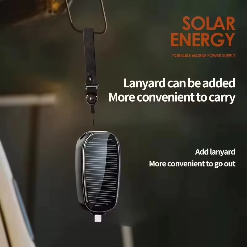 緊急用ソーラーミニポータブル電源キーホルダー型携帯充電器小型 - Solar Charger Panel Foldable のレビューと価格