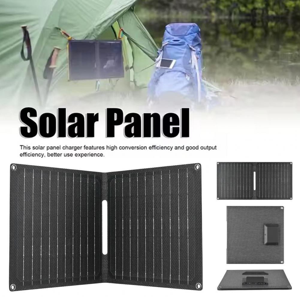 超薄型ソーラーパネル ポータブルソーラーパネル充電器 パワー - Solar Charger Panel Foldable のレビューと価格