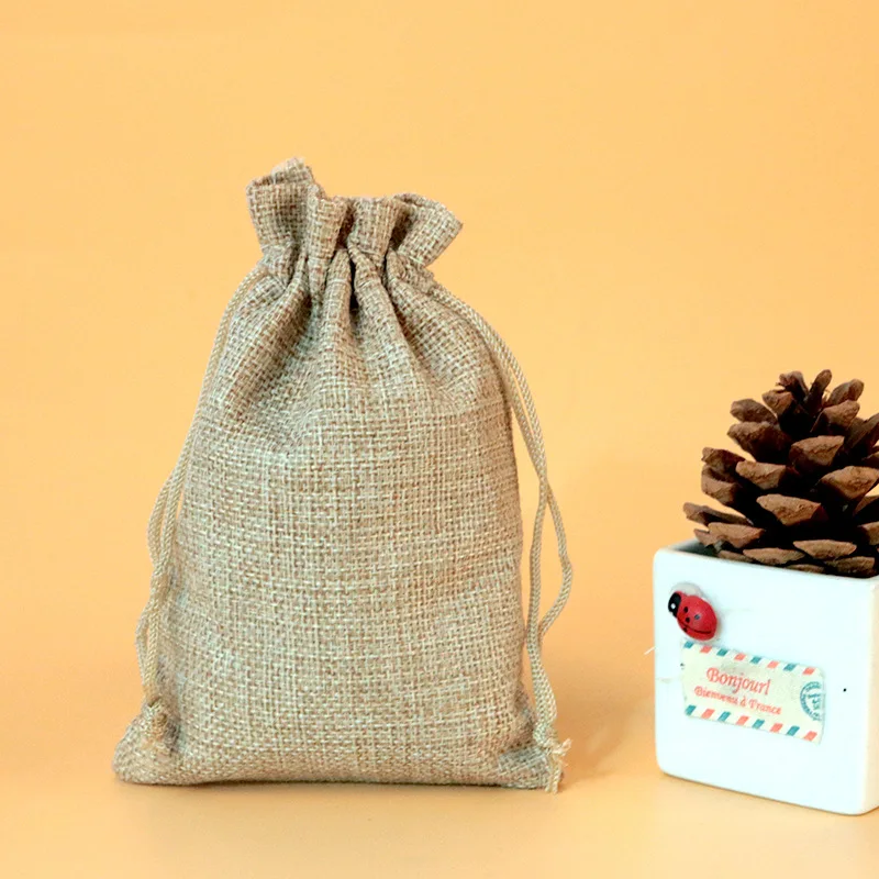 50 ピース/ロット 7 × 9 9 × 12 10 × 1 - Linen Bag Bulk のレビューと価格
