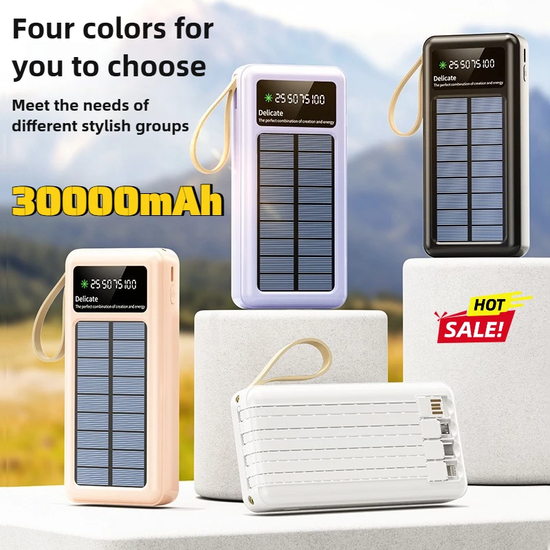 ソーラーパワーバンク 20000mAh、内蔵ケーブルとデュア - Solar Charger Panel Foldable のレビューと価格