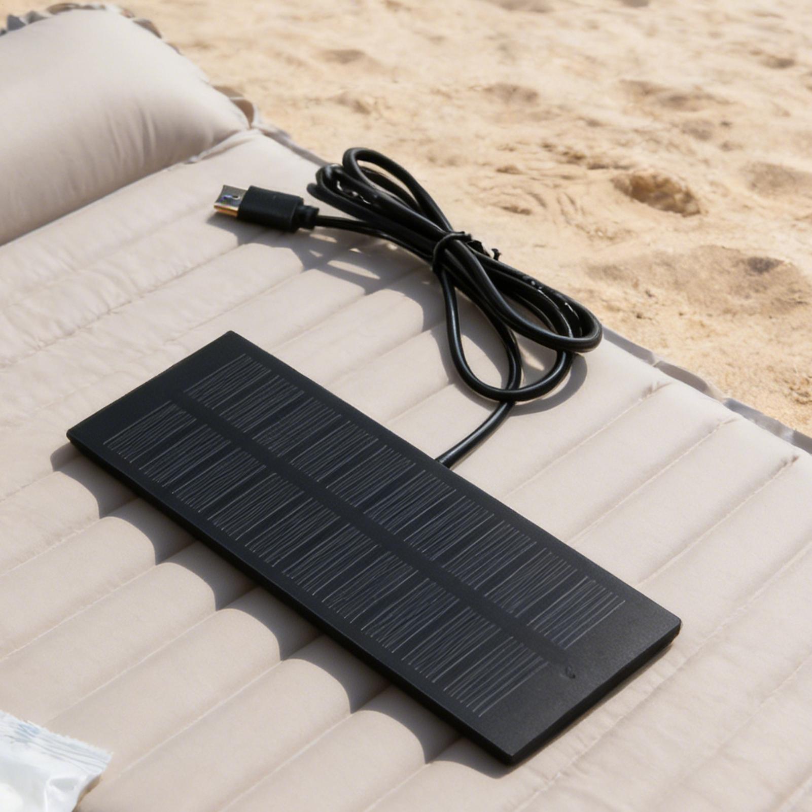 5W 5V ソーラーパネル充電器 タイプC出力付き 緊急電源 - Solar Charger Panel Foldable のレビューと価格