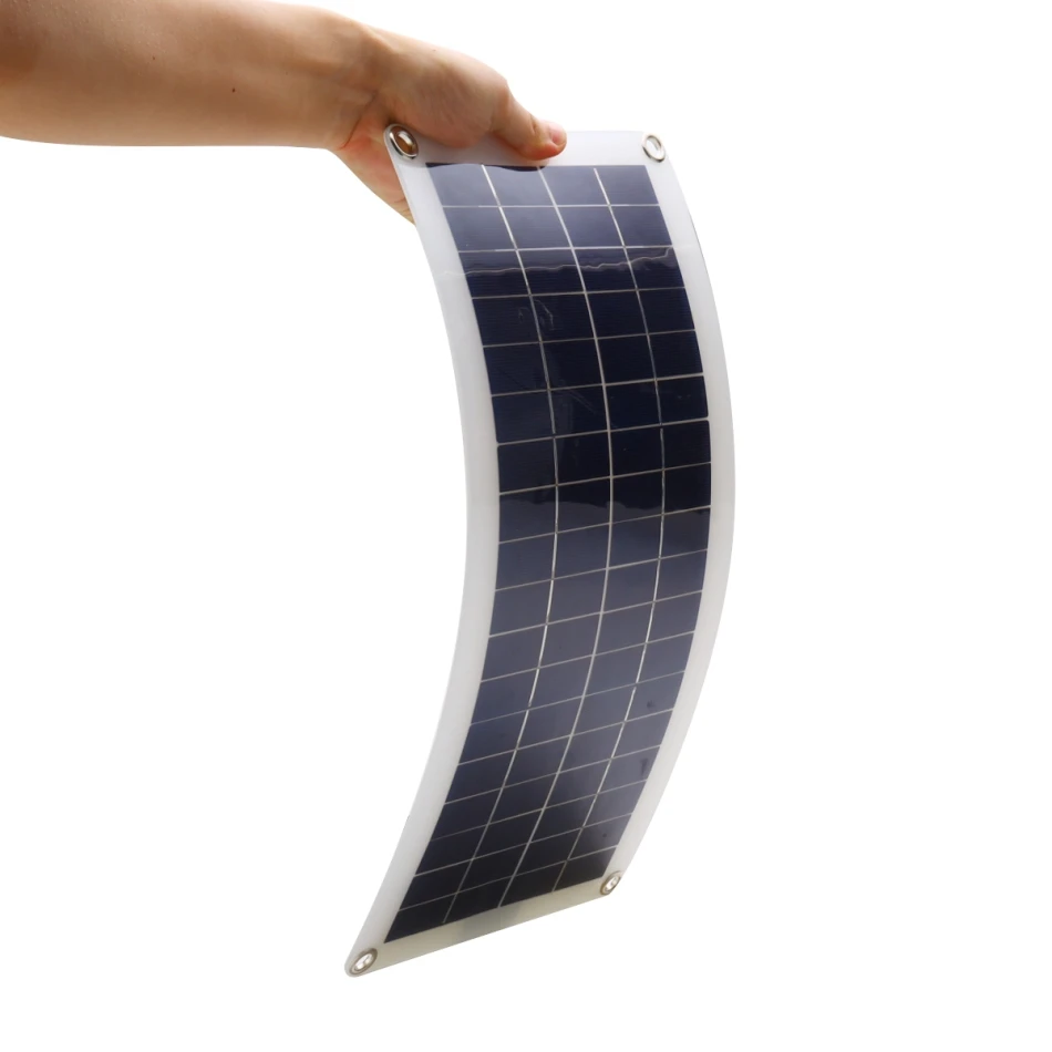 ソーラーパネルキット 30 ワット 12V デュアル USB - Solar Charger Panel Foldable のレビューと価格