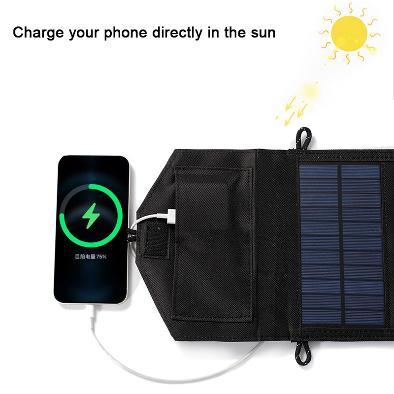 屋外キャンプハイキング折りたたみ式USBソーラーパネル充電器 - Solar Charger Panel Foldable のレビューと価格