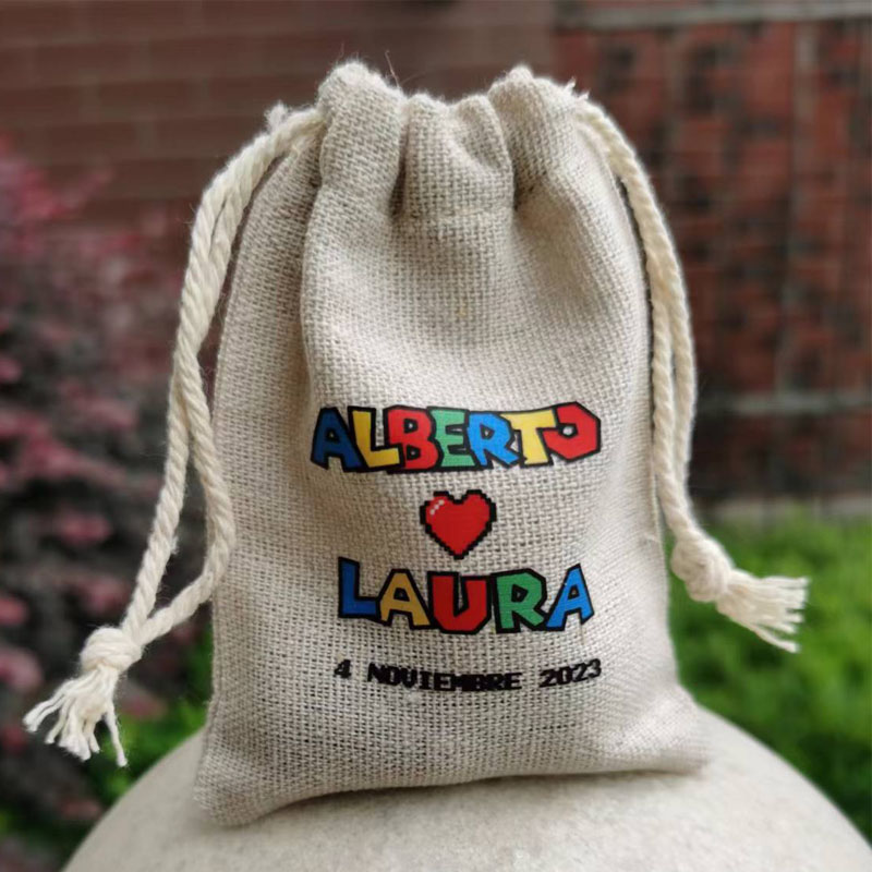 パーソナライズされたロゴ付きリネンバッグ,ジュエリーパッケー - Linen Bag Bulk のレビューと価格
