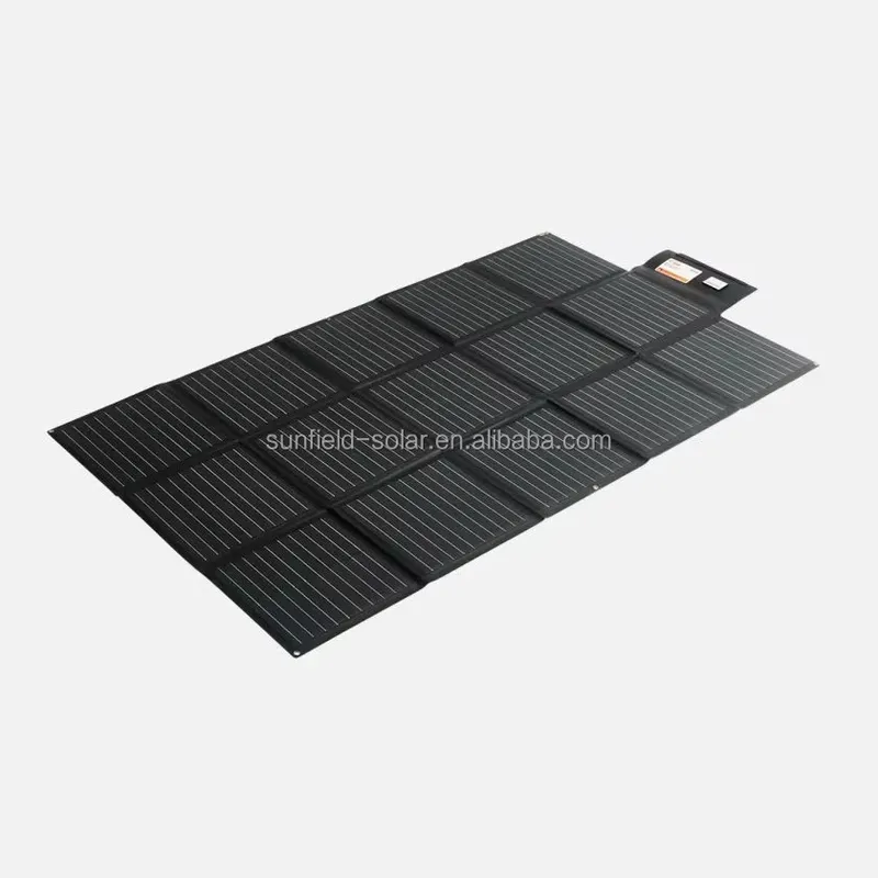 ポータブルソーラーパネル充電器 キャンプ用ソーラーブランケッ - Solar Charger Panel Foldable のレビューと価格