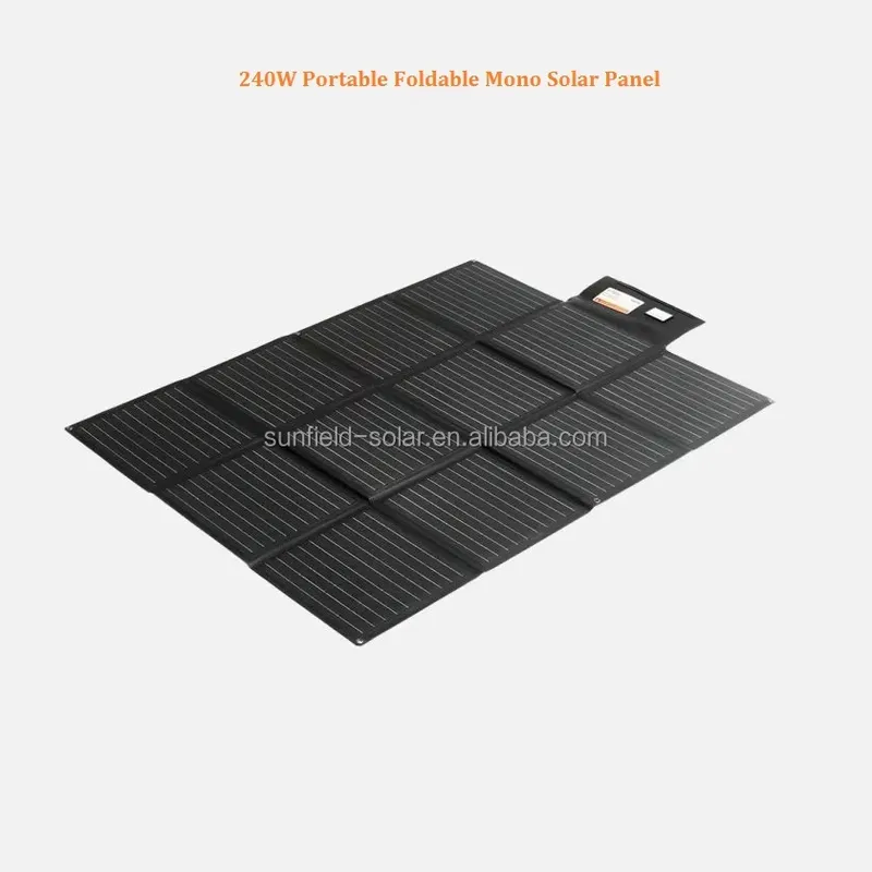 ポータブルソーラーパネル充電器 キャンプ用ソーラーブランケッ - Solar Charger Panel Foldable のレビューと価格