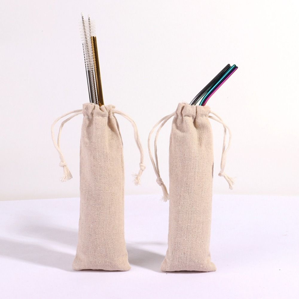 多機能コットンリネンドローストリングポケット防塵ストロー収納 - Linen Bag Bulk のレビューと価格