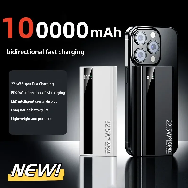 20000mAh パワーバンク急速充電 22.5W 大容量バ - Solar Charger Panel Foldable のレビューと価格