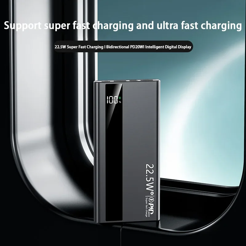 20000mAh パワーバンク急速充電 22.5W 大容量バ - Solar Charger Panel Foldable のレビューと価格